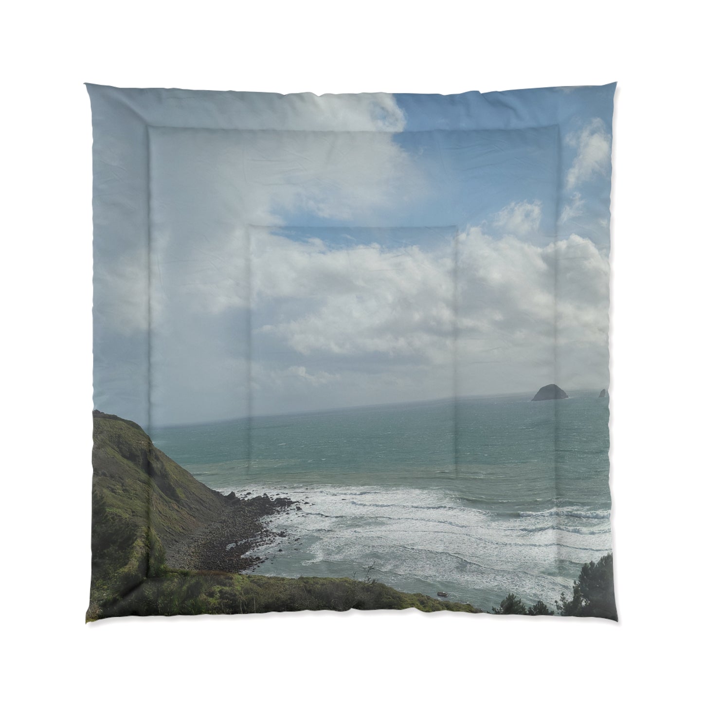 Custom Comforter Available in Four Sizes From The Scenery Series at Intriguing Vistas