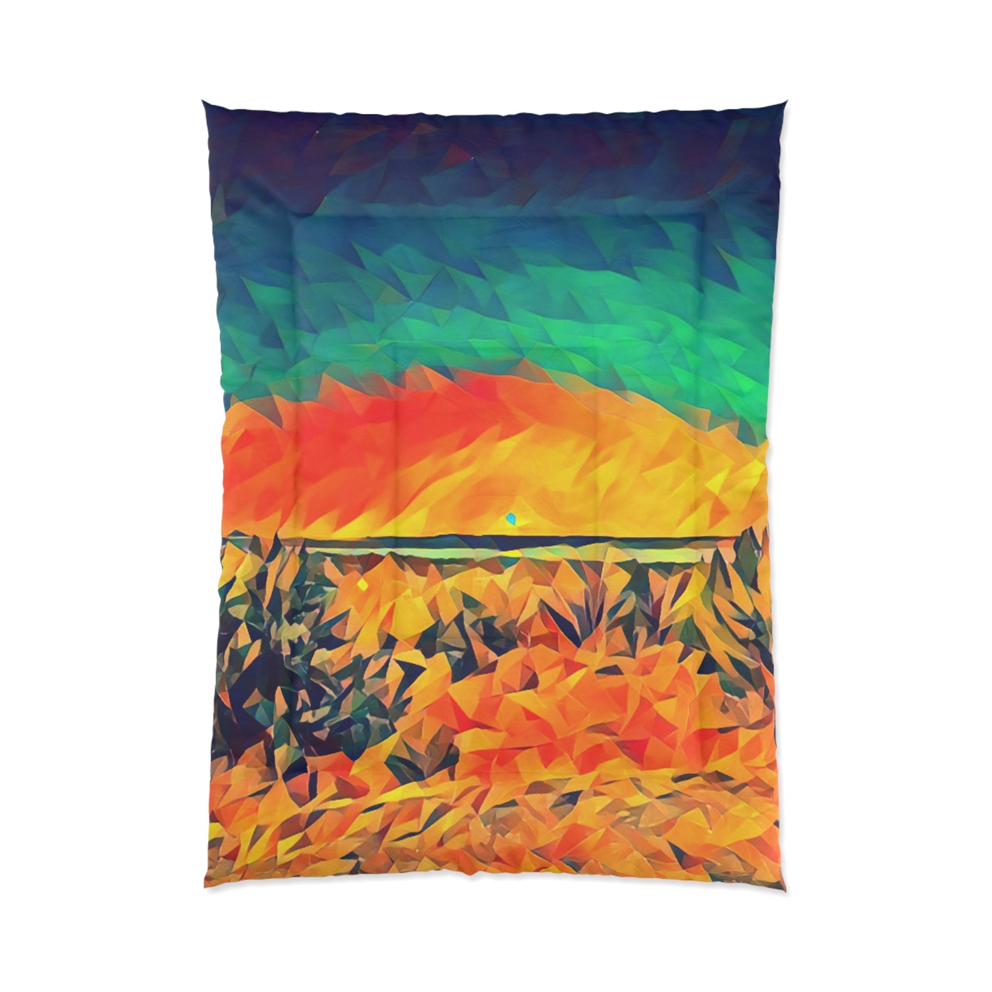 Custom Comforter Available in Four Sizes From The Night Sky Series at Intriguing Vistas