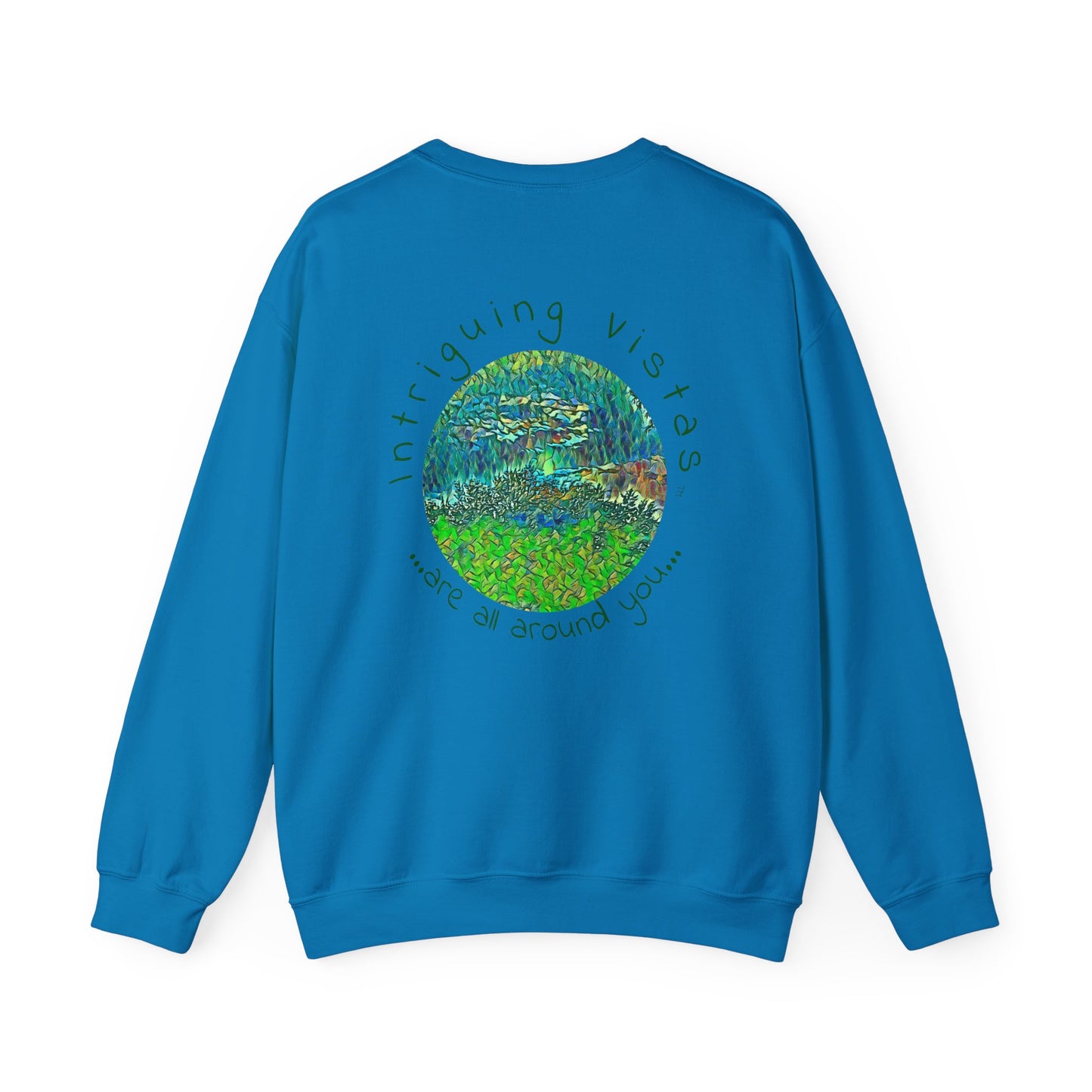 Gildan 18000 Unisex Adult Heavy Blend Crewneck Sweatshirt from the Scenery Series at Intriguing Vistas