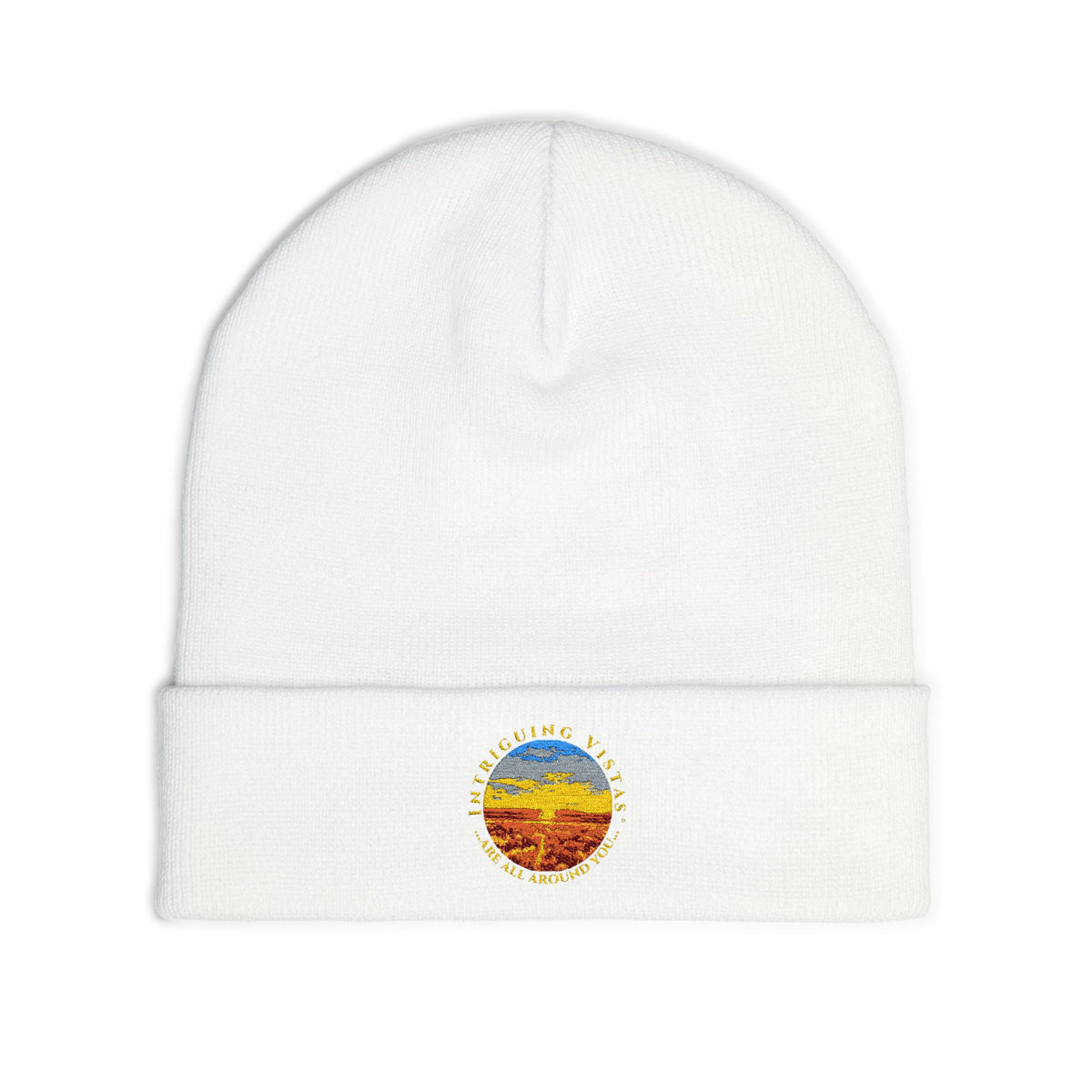 Knit Beanie (Embroidery)