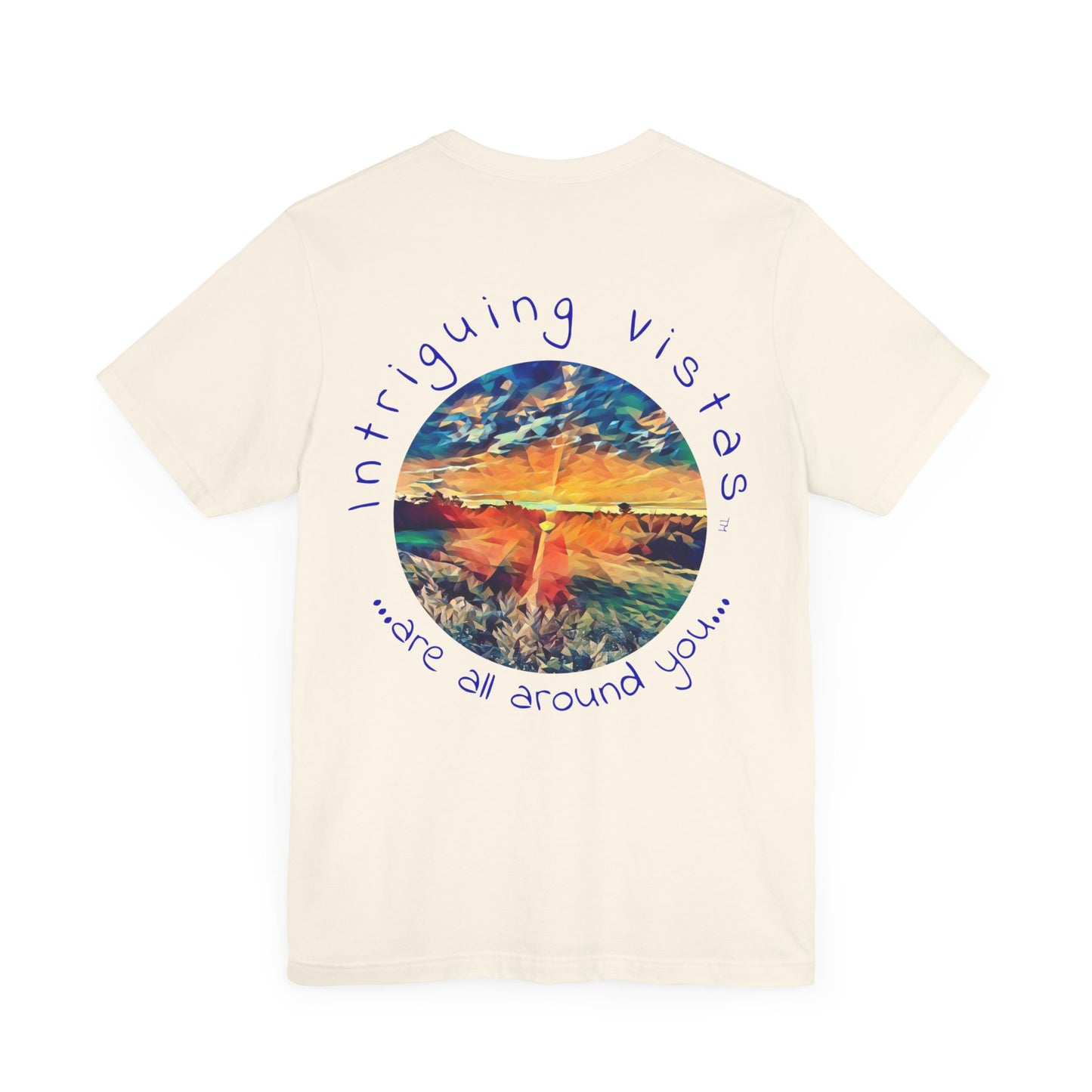 Intriguing Vistas™ Sunset Series Unisex Jersey Short Sleeve Tee