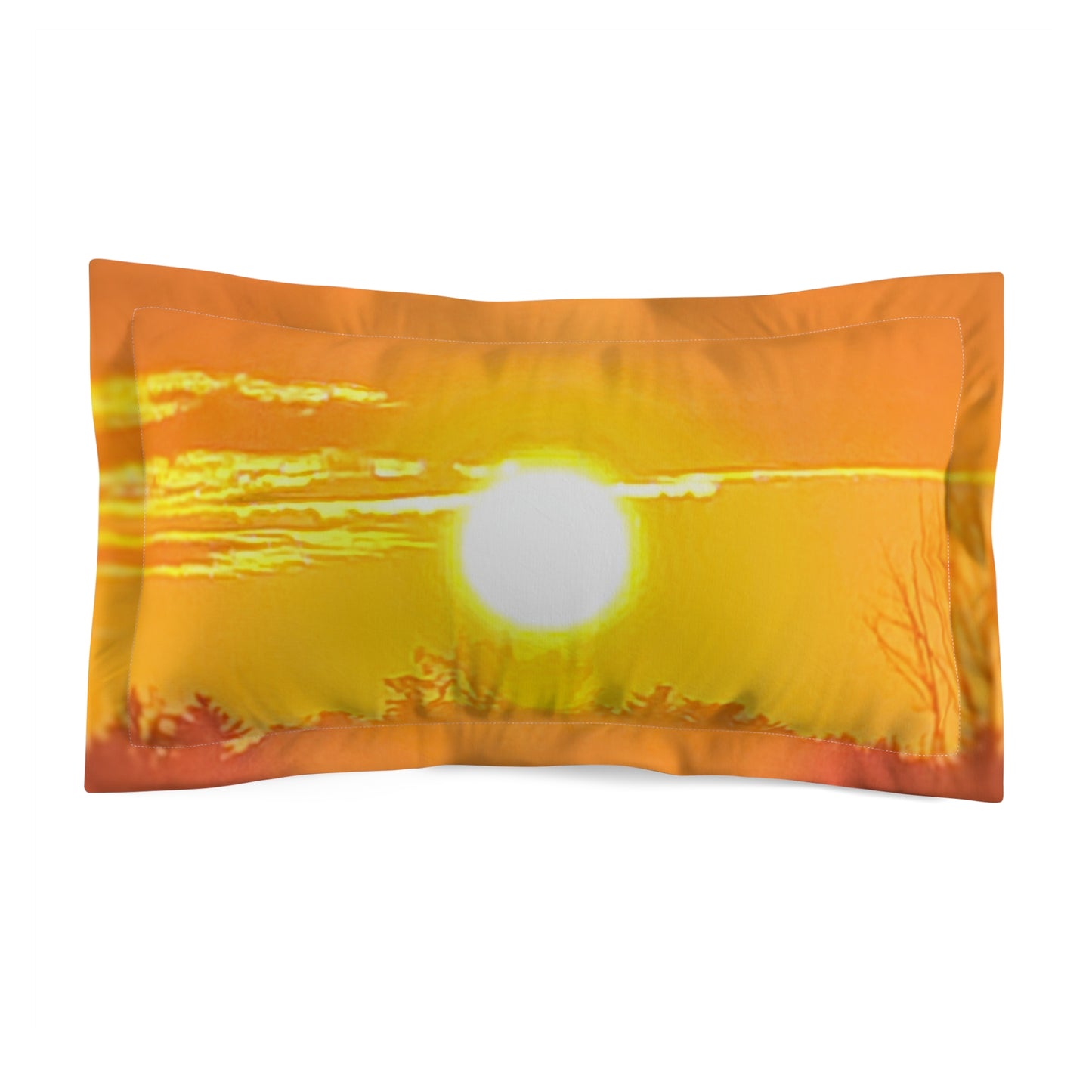 Custom Pillow Sham From The Sunset Series at Intriguing Vistas