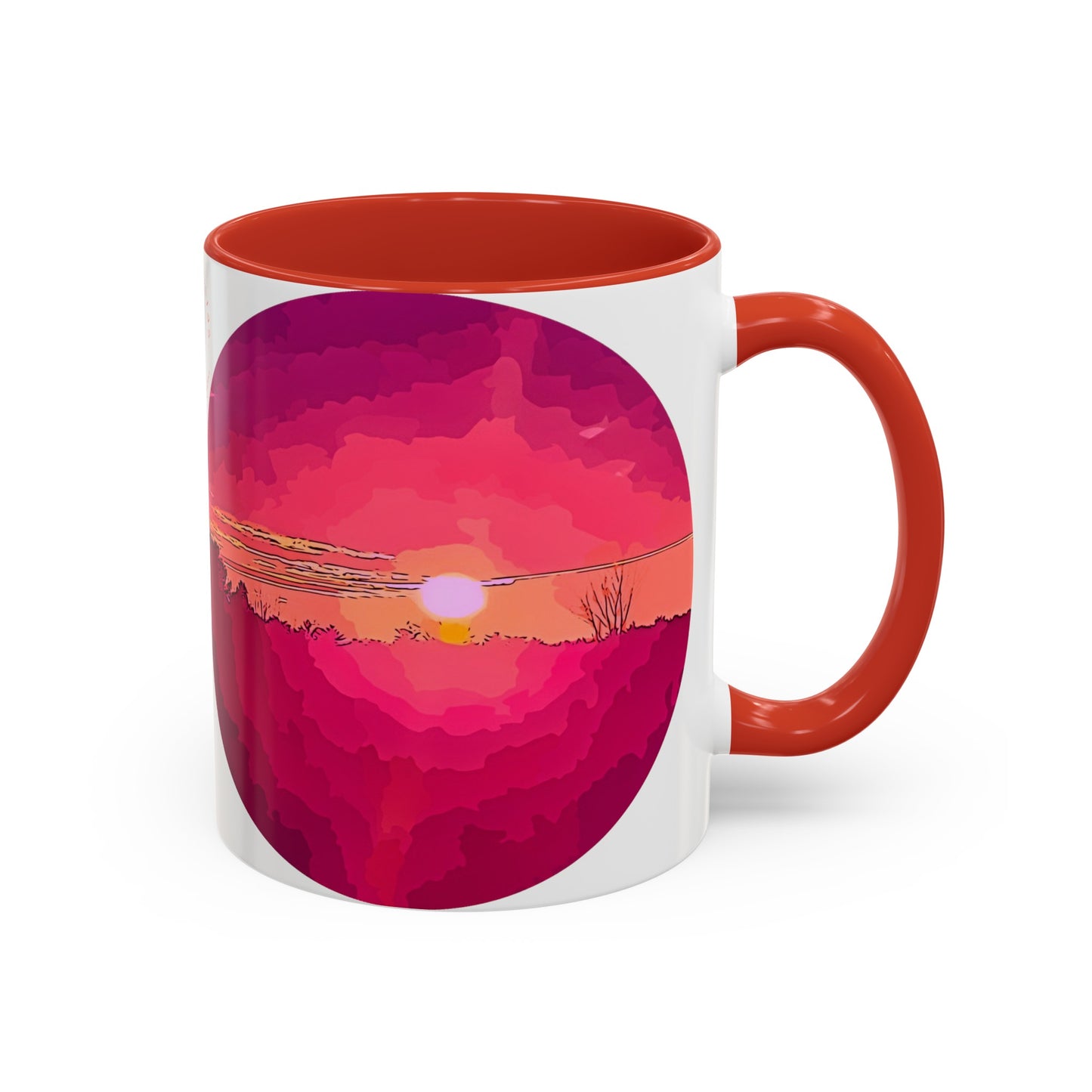 Intriguing Vistas™ Sunset Series Accent Coffee Mug, 11oz