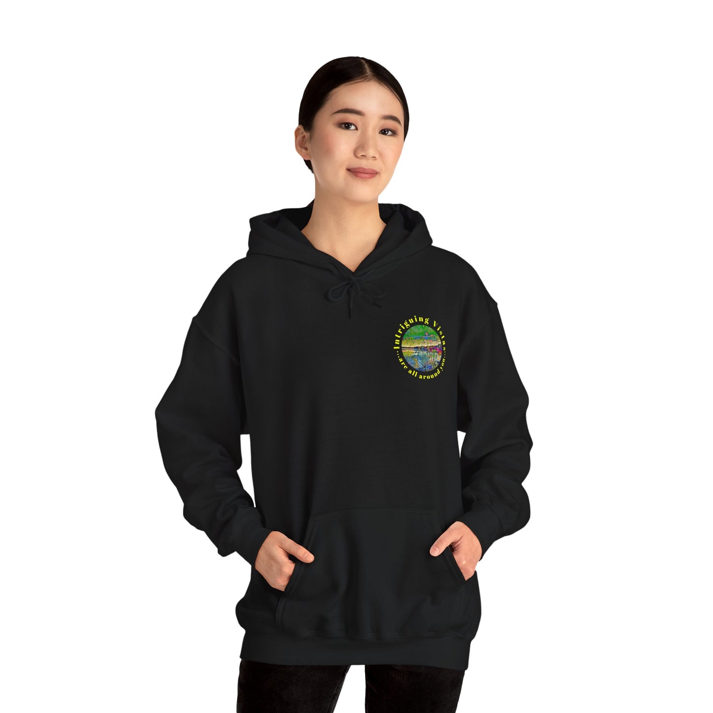 Gildan 18500 Unisex Adult Heavy Blend Crewneck Hooded Sweatshirt from the Scenery Series at Intriguing Vistas