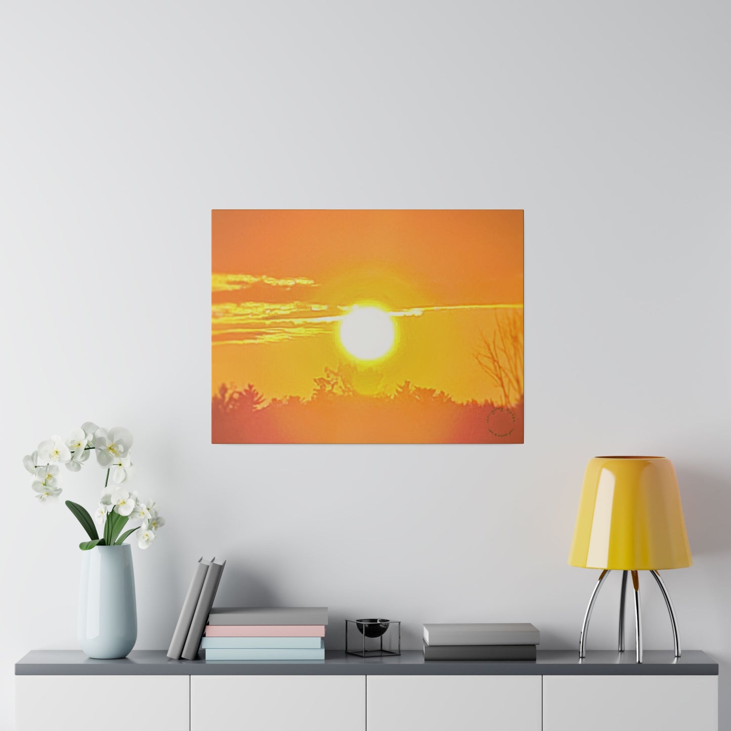 Intriguing Vistas™ Sunset Series Matte Canvas Print in 12 Landscape Sizes!!