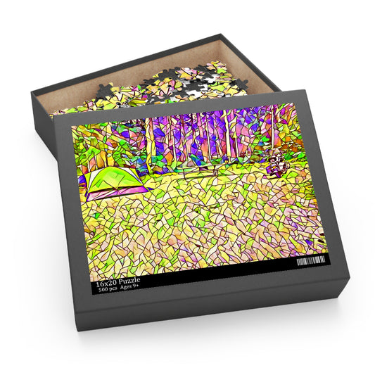 Custom Jigsaw Puzzle Available in Three Sizes from the Scenery Series at Intriguing Vistas