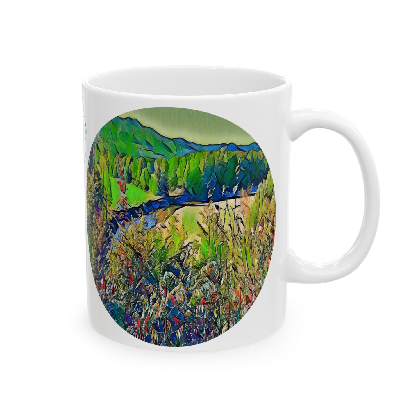 Intriguing Vistas™ Scenery Series Image Ceramic Mug 11oz