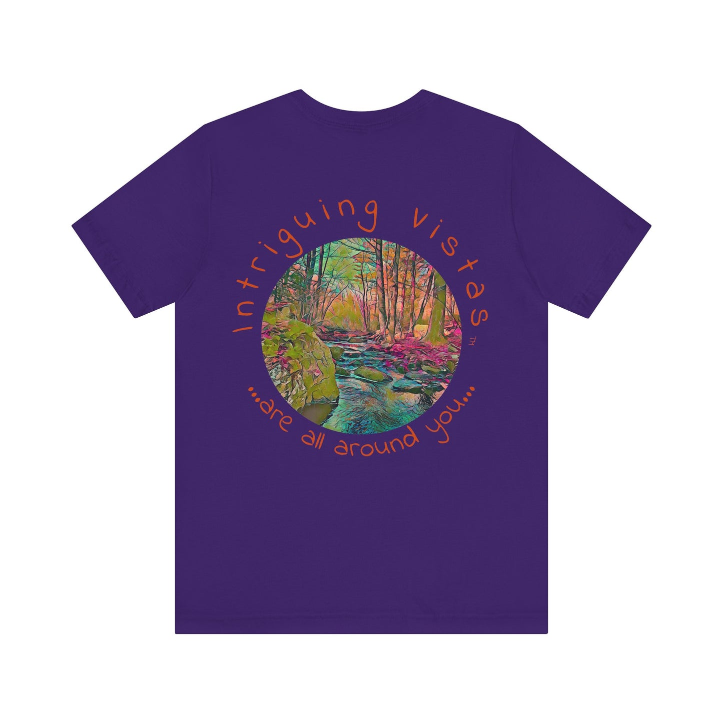 Intriguing Vistas™ Scenery Series Unisex Jersey Short Sleeve Tee