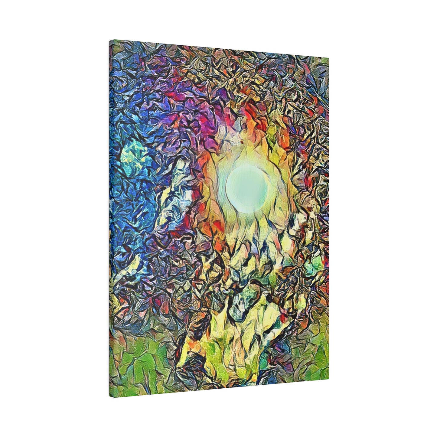 Canvas Art Print in Multiple Portrait Sizes from the Night Sky Series at Intriguing Vistas