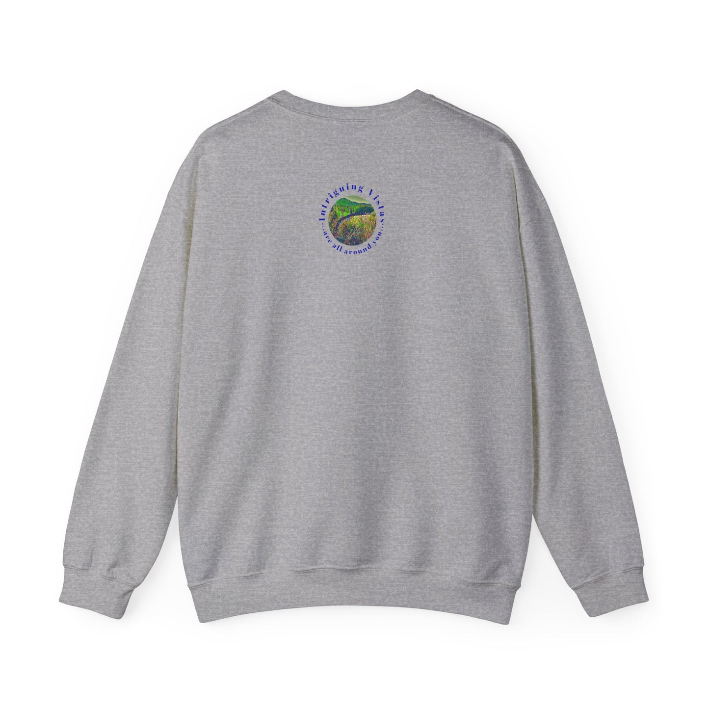 Gildan 18000 Unisex Adult Heavy Blend Crewneck Sweatshirt Available in Multiple Colors from the Scenery Series at Intriguing Vistas