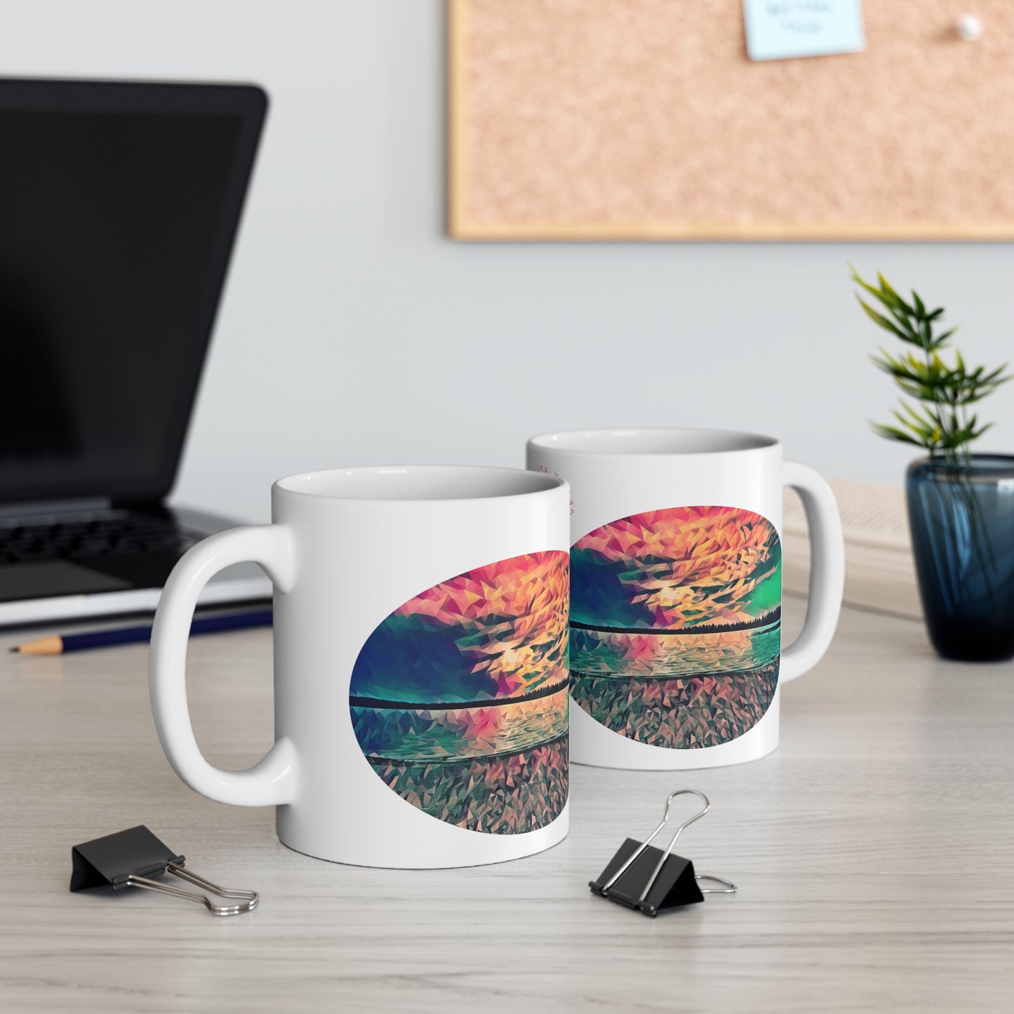 Intriguing Vistas™ Sunset Series Ceramic Mug 11oz