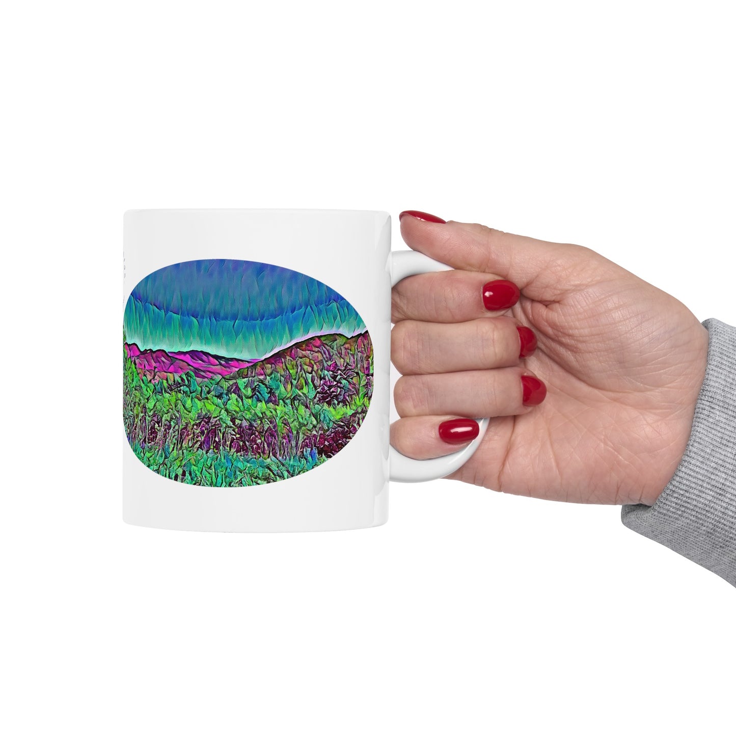 Intriguing Vistas™ Scenery Series Ceramic Mug 11oz