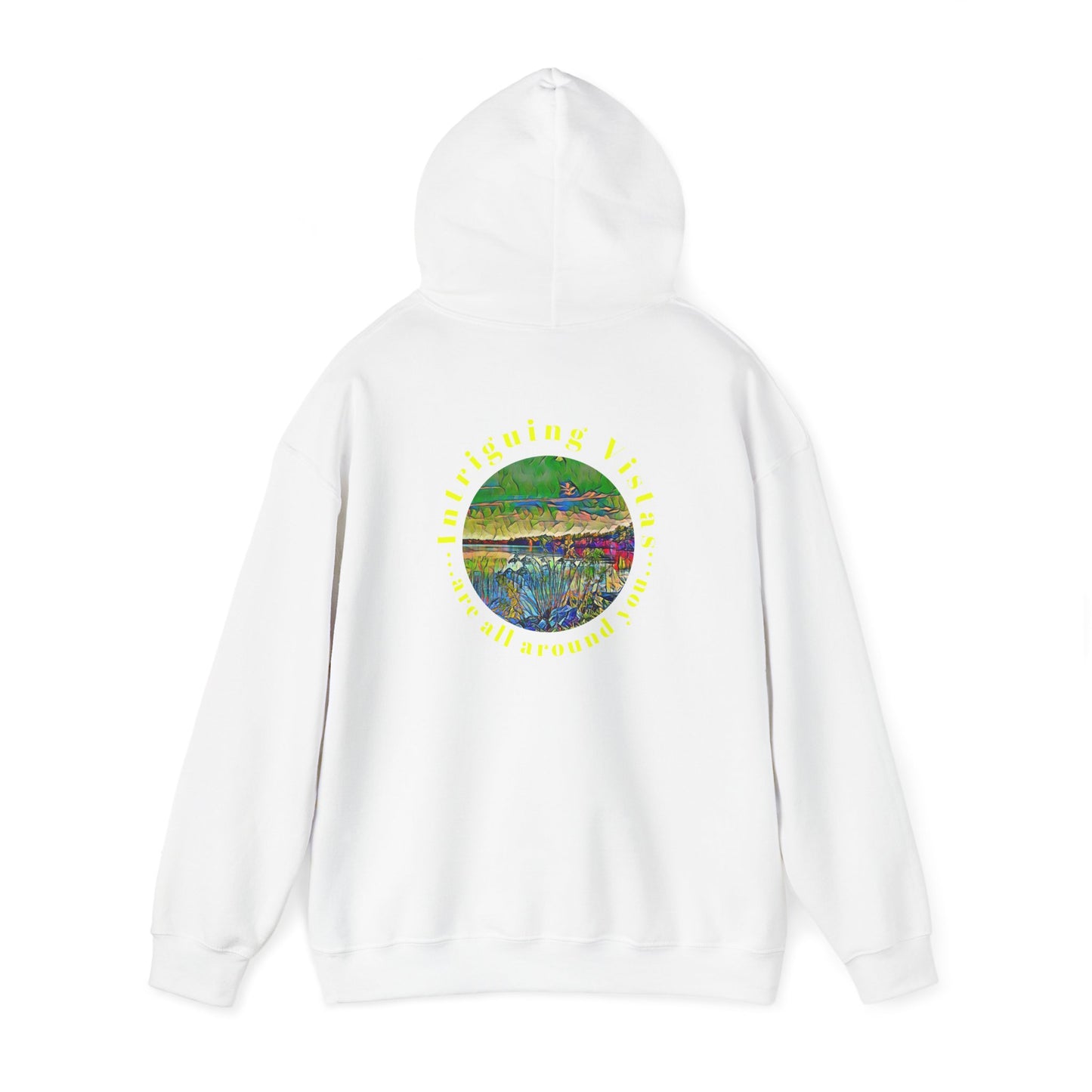 Gildan 18500 Unisex Adult Heavy Blend Crewneck Hooded Sweatshirt from the Scenery Series at Intriguing Vistas