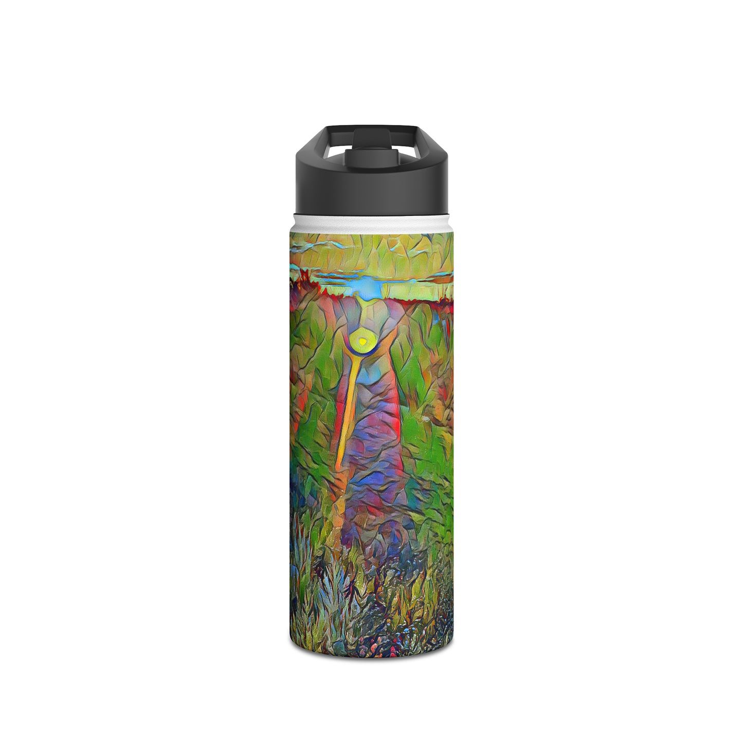 Intriguing Vistas™ Sunset Series Stainless Steel Water Bottle, Standard Lid