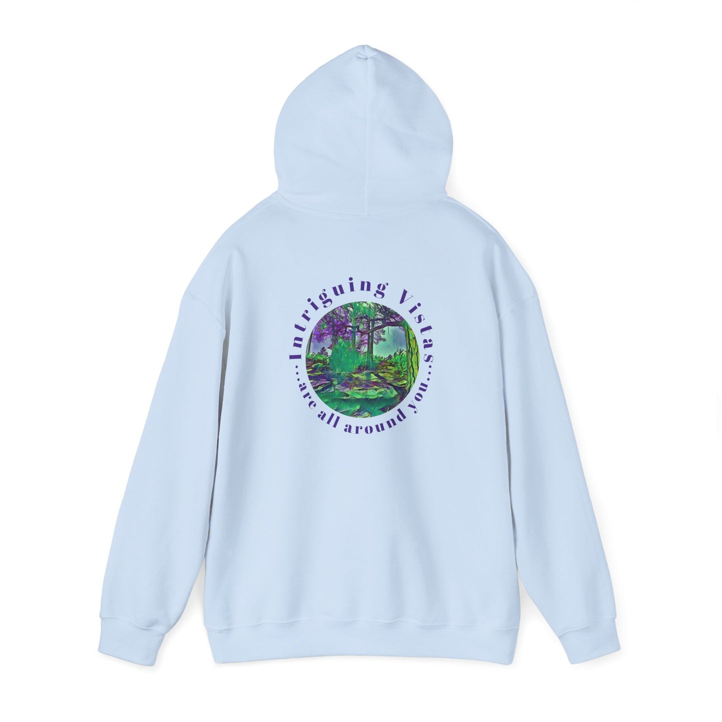 Gildan 18500 Unisex Adult Heavy Blend Crewneck Hooded Sweatshirt from the Scenery Series at Intriguing Vistas