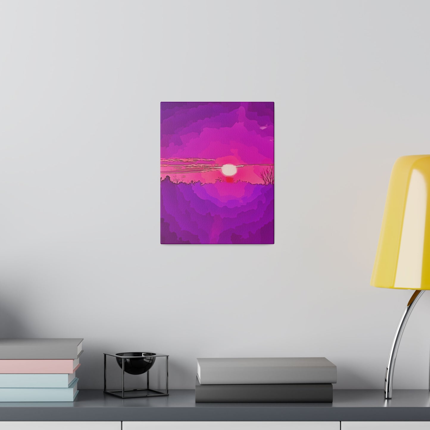 Canvas Print in Multiple Portrait Sizes from the Sunset Series at Intriguing Vistas