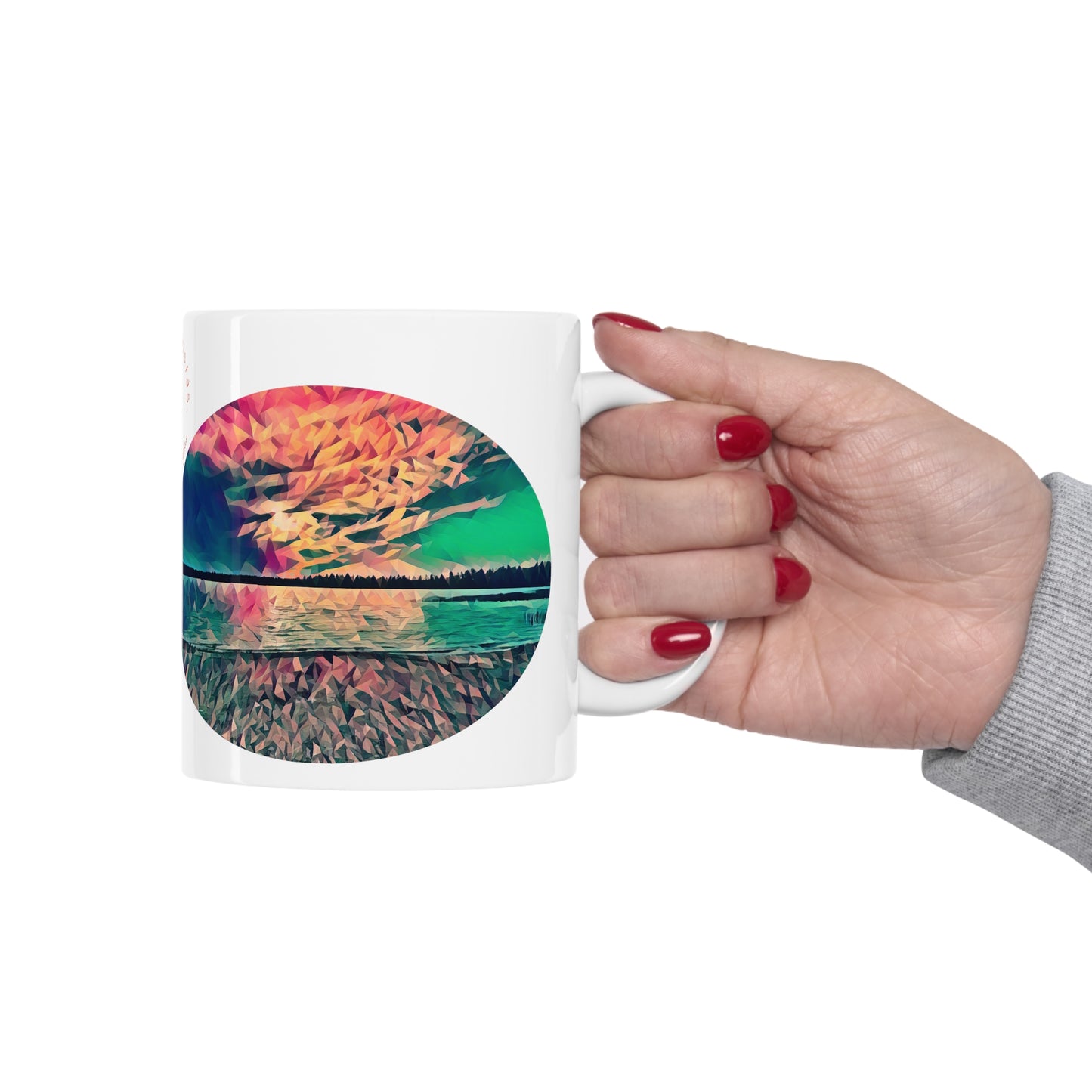 Intriguing Vistas™ Sunset Series Ceramic Mug 11oz