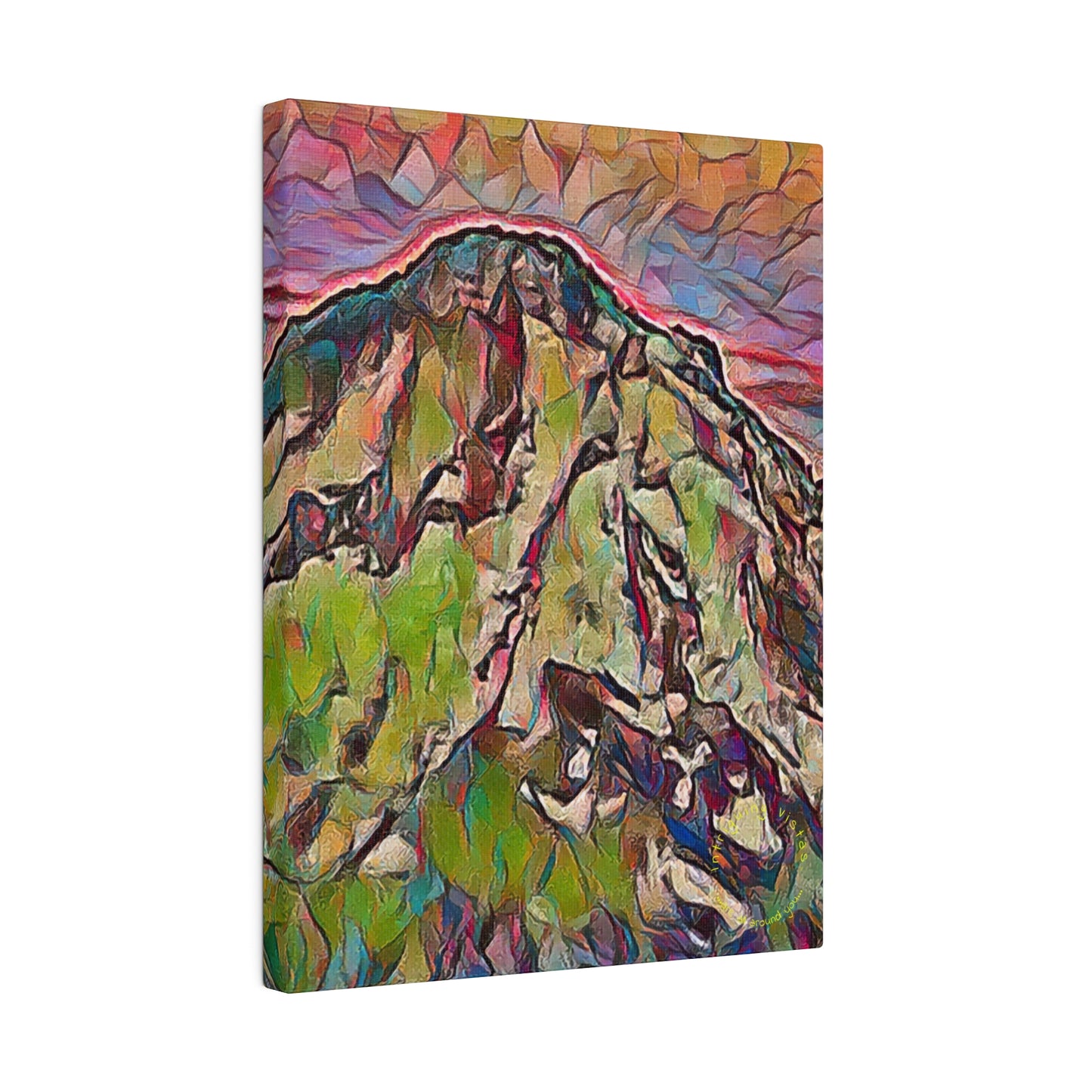 Intriguing Vistas™ Scenery Series Matte Canvas Print in 12 Portrait Sizes!!