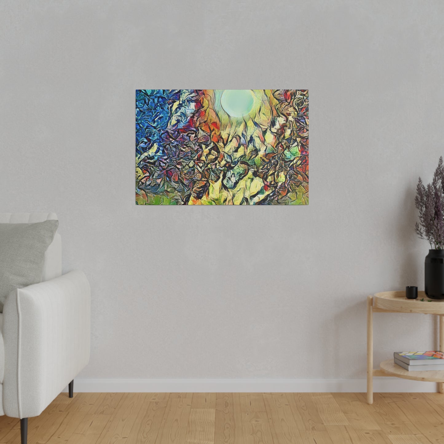 Intriguing Vistas™ Night Sky Series Matte Canvas Print in 12 Landscape Sizes!!