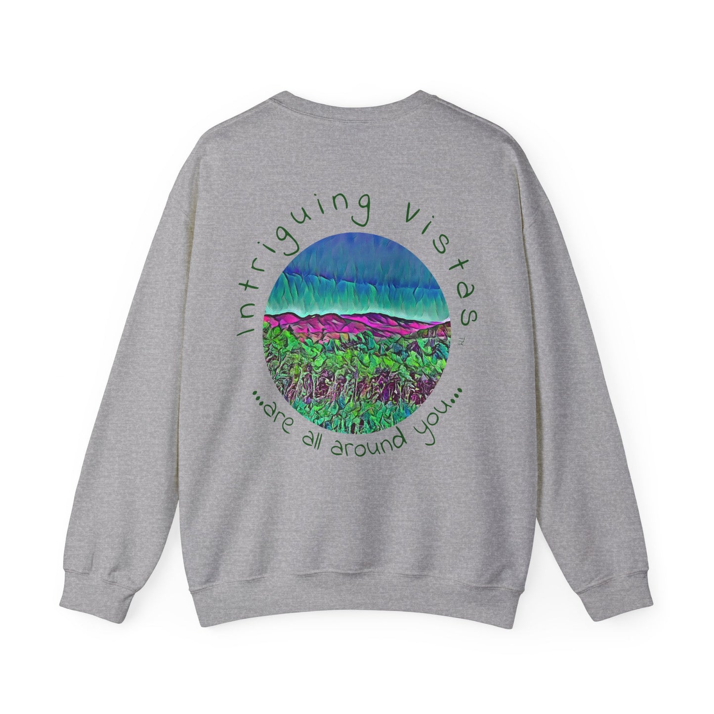 Intriguing Vistas™ Scenery Series Unisex Heavy Blend™ Crewneck Sweatshirt in 7 colors!!