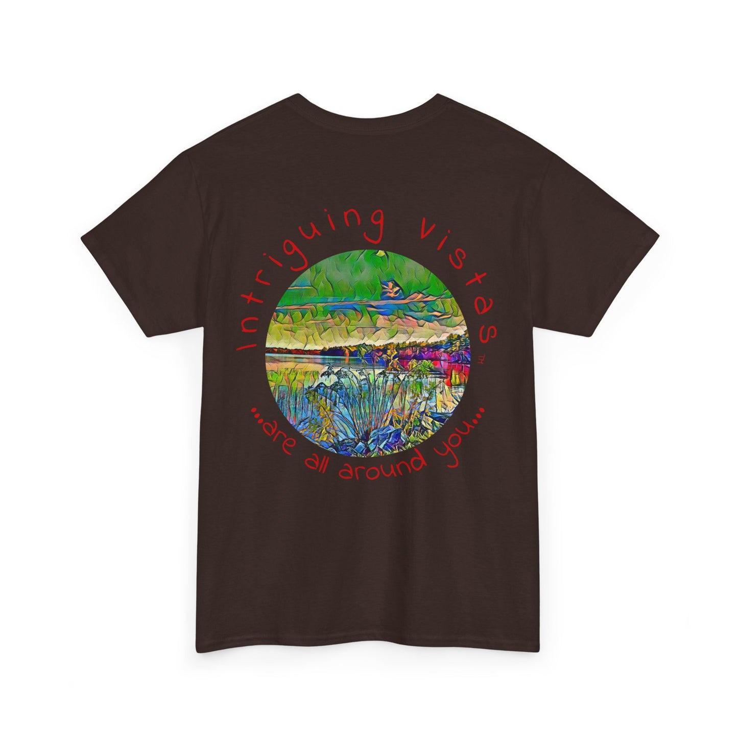 Intriguing Vistas™ Scenery Series Unisex Heavy Cotton Tee