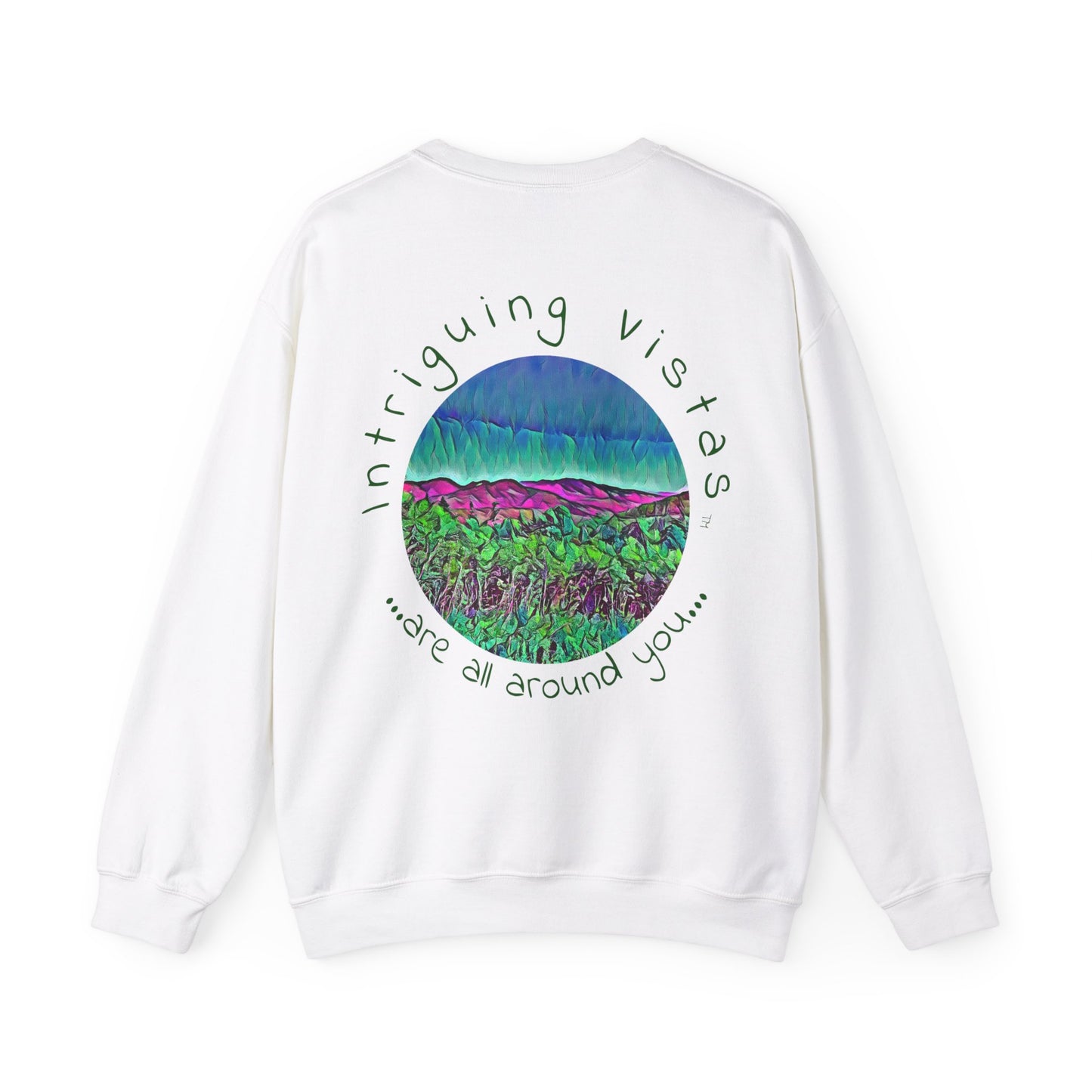 Intriguing Vistas™ Scenery Series Unisex Heavy Blend™ Crewneck Sweatshirt in 7 colors!!