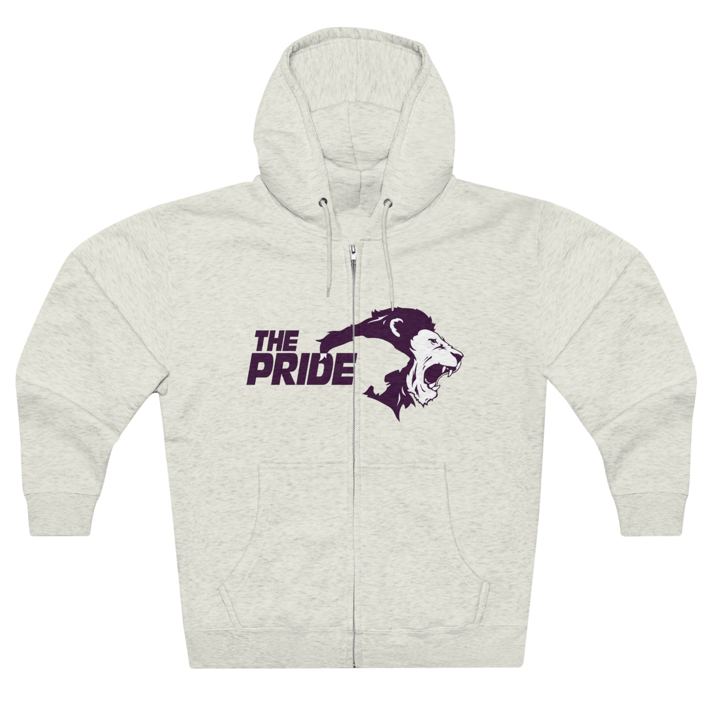 Santa Rosa Unisex Zip Hoodie Back Logo