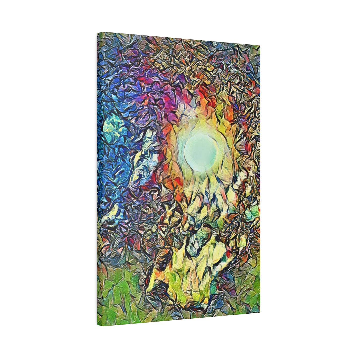 Canvas Art Print in Multiple Portrait Sizes from the Night Sky Series at Intriguing Vistas