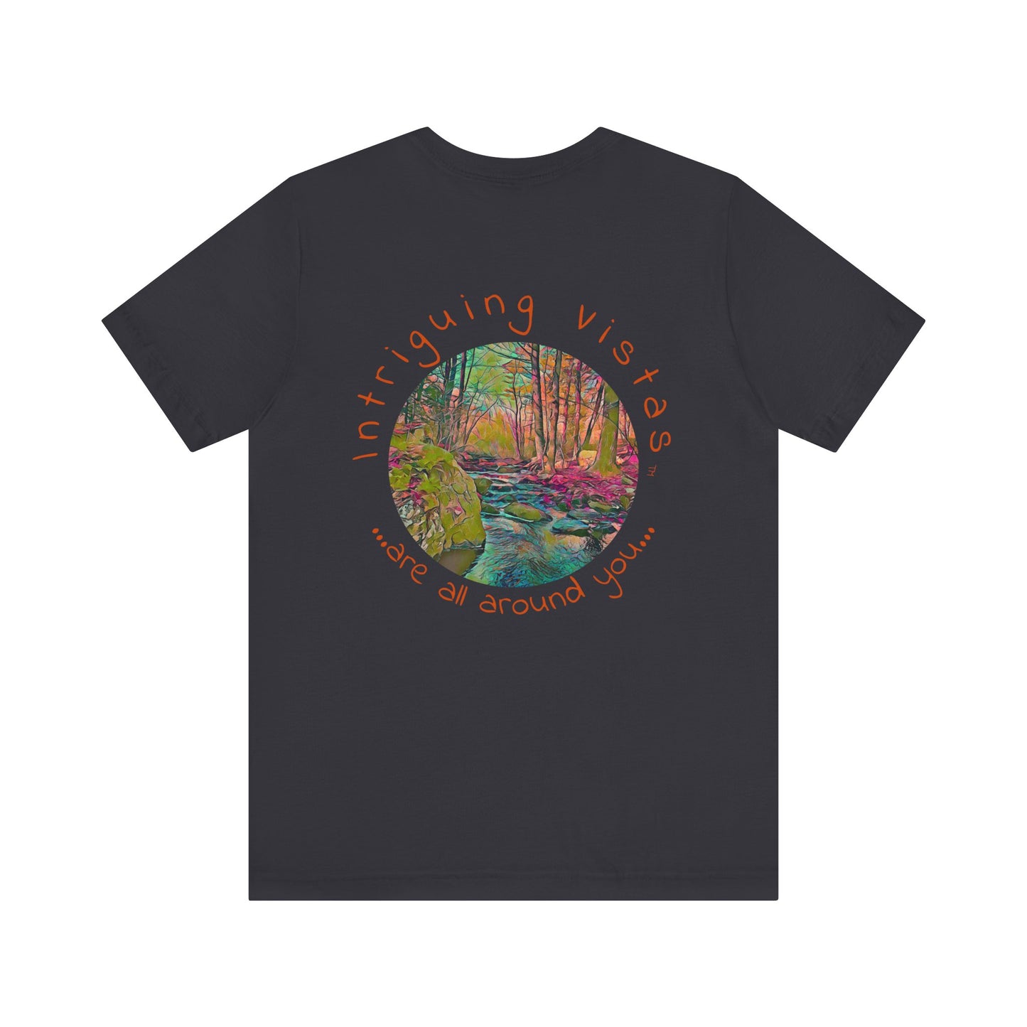 Bella + Canvas 3001 Unisex Jersey Short Sleeve Tee from the Intriguing Vistas Scenery Series