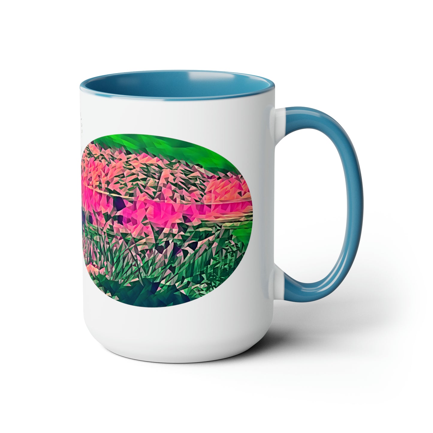 Intriguing Vistas™ Scenery Series Two-Tone Coffee Mugs, 15oz