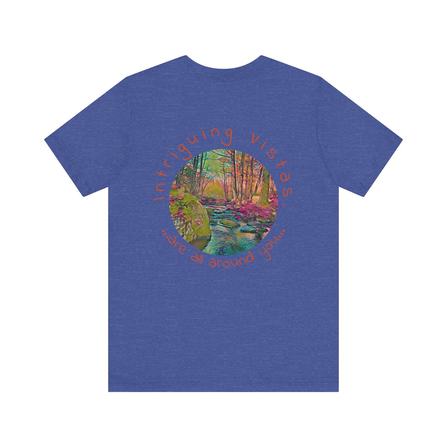 Bella + Canvas 3001 Unisex Jersey Short Sleeve Tee from the Intriguing Vistas Scenery Series