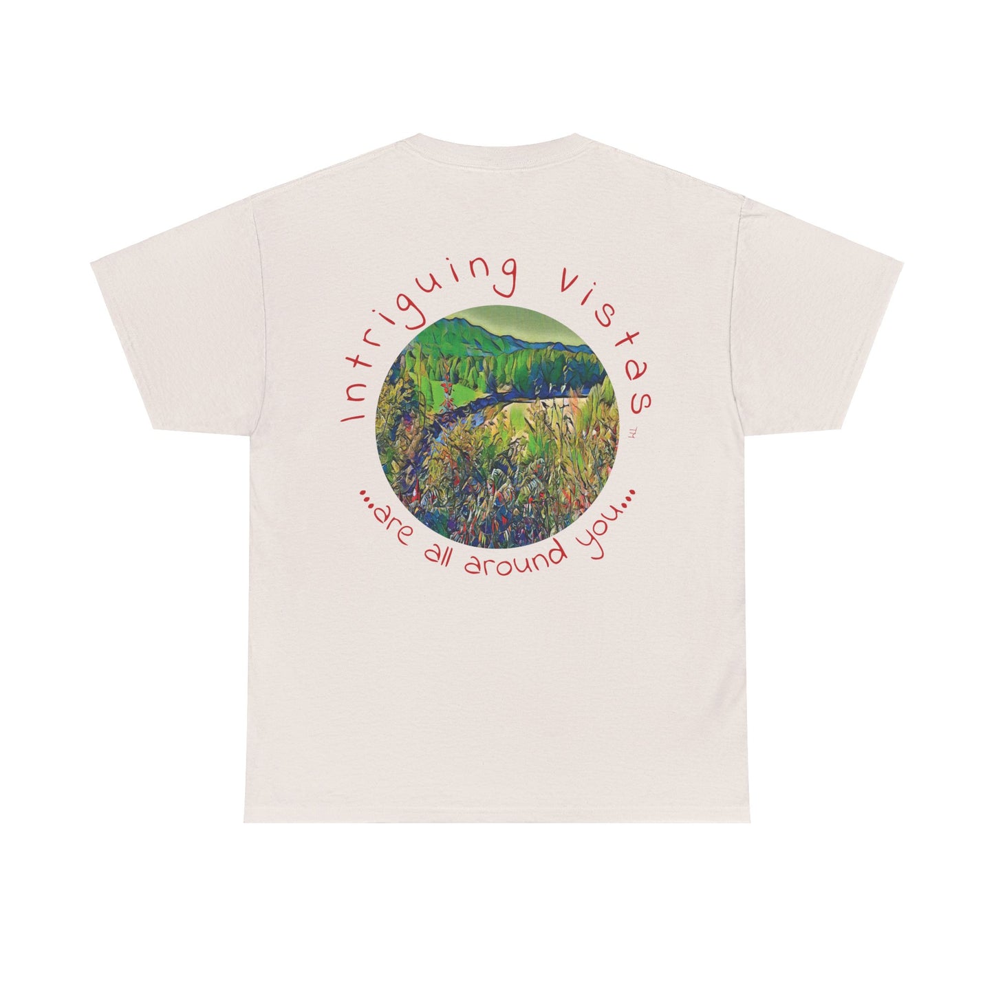 Intriguing Vistas™  Scenery Series Unisex Heavy Cotton Tee