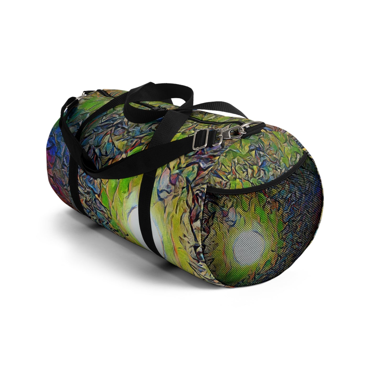 Custom Duffel Bag available in two sizes from the Night Sky Series at Intriguing Vistas