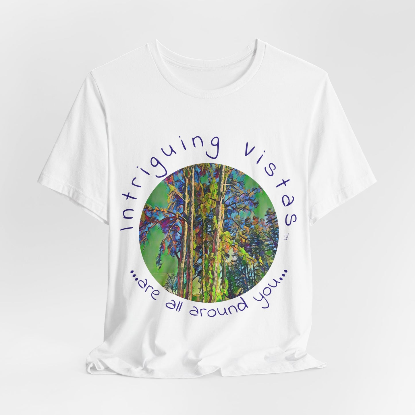 Intriguing Vistas™ Scenery Series Unisex Jersey Short Sleeve Tee