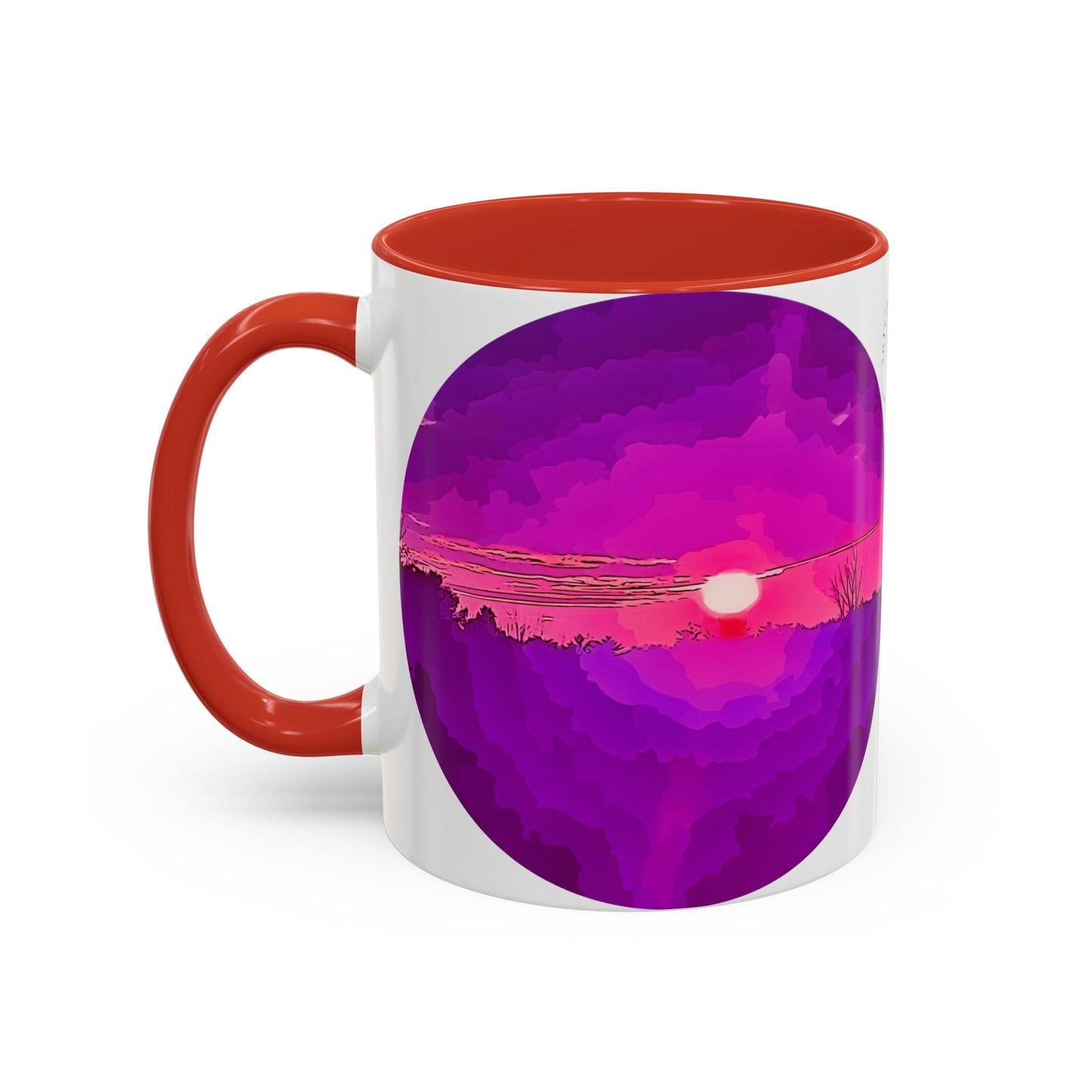 Intriguing Vistas™ Sunset Series Accent Coffee Mug, 11oz