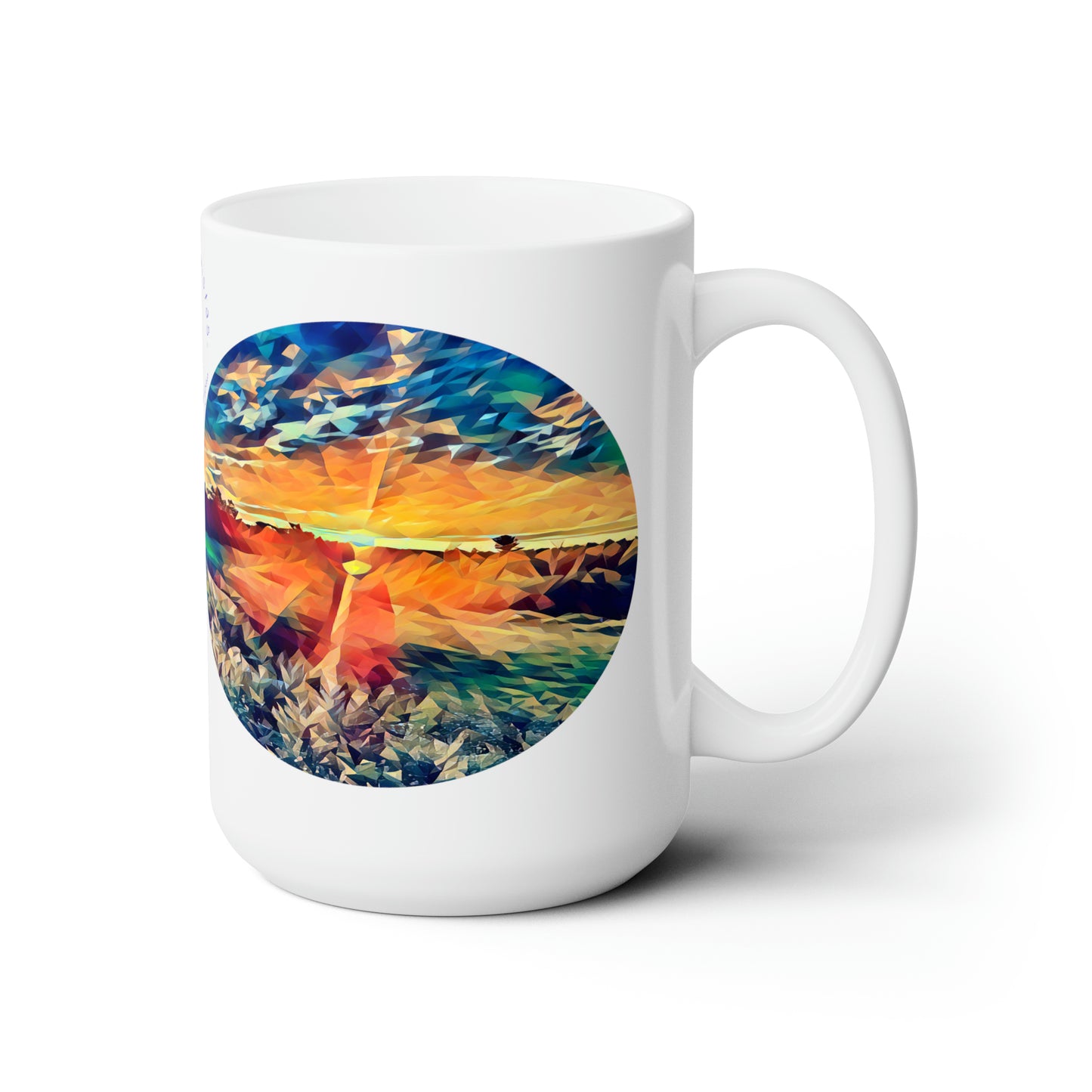 Intriguing Vistas™ Sunset Series Ceramic Mug 15oz