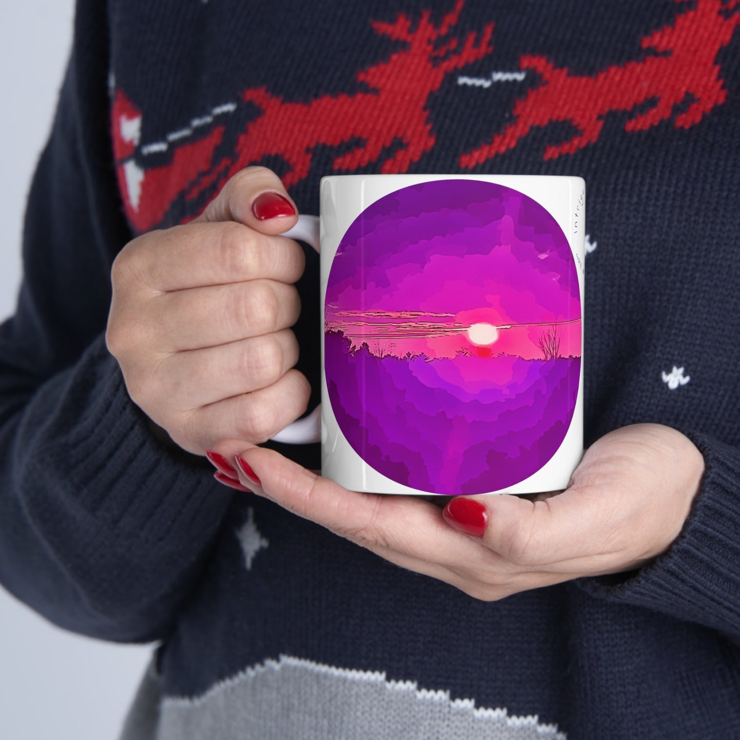 Intriguing Vistas™ Sunset Series Ceramic Mug 11oz