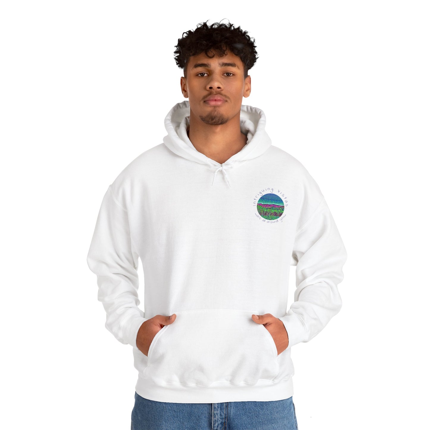 Intriguing Vistas™ Scenery Series Unisex Heavy Blend™ Hooded Sweatshirt