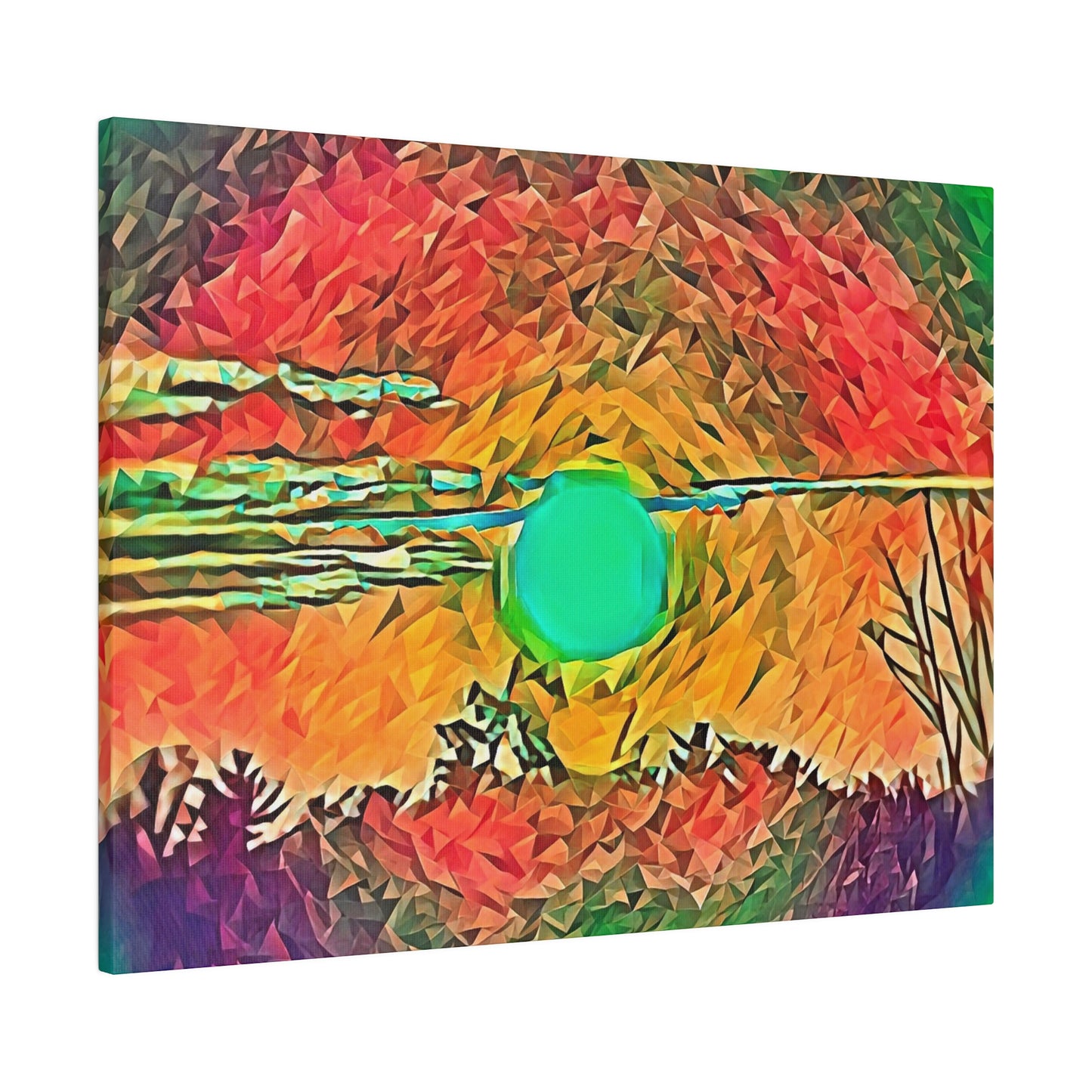 Canvas Print in Multiple Landscape Sizes from the Sunset Series at Intriguing Vistas