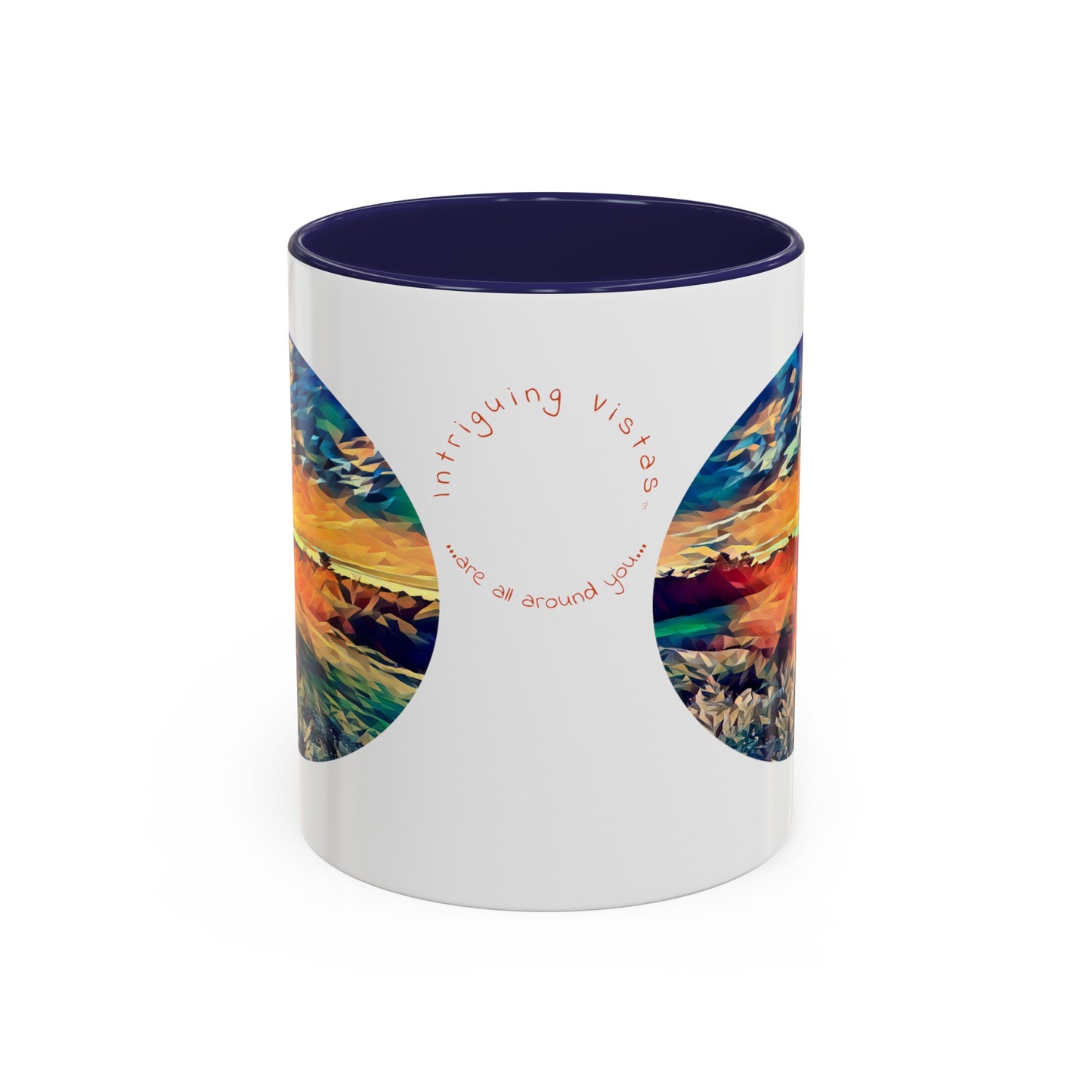 Intriguing Vistas™ Sunset Series Accent Coffee Mug, 11oz