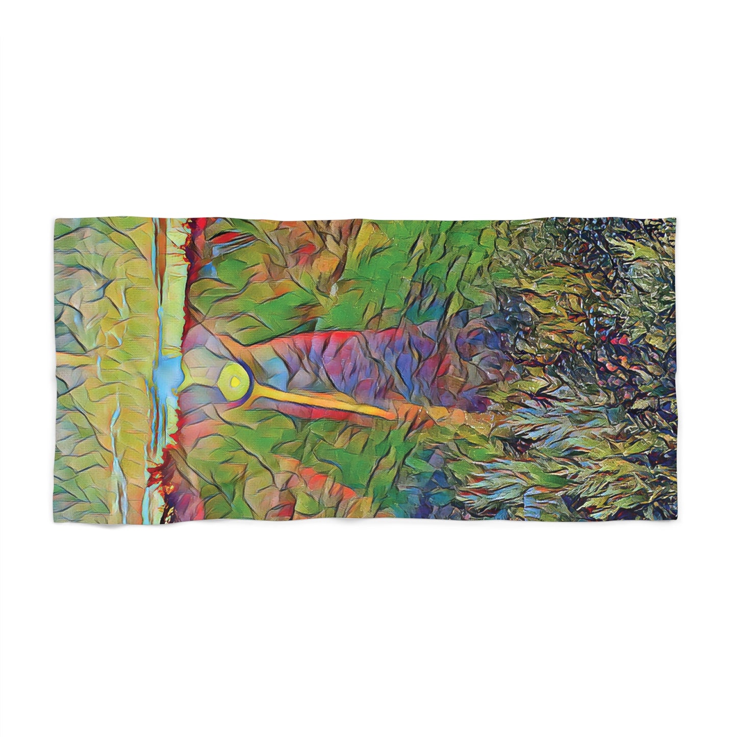 Custom Beach Towel available in two sizes from the Sunset Series at Intriguing Vistas