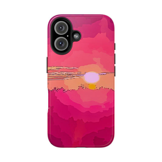 Custom Tough Phone Case for iPhone & Samsung From The Sunset Series at Intriguing Vistas