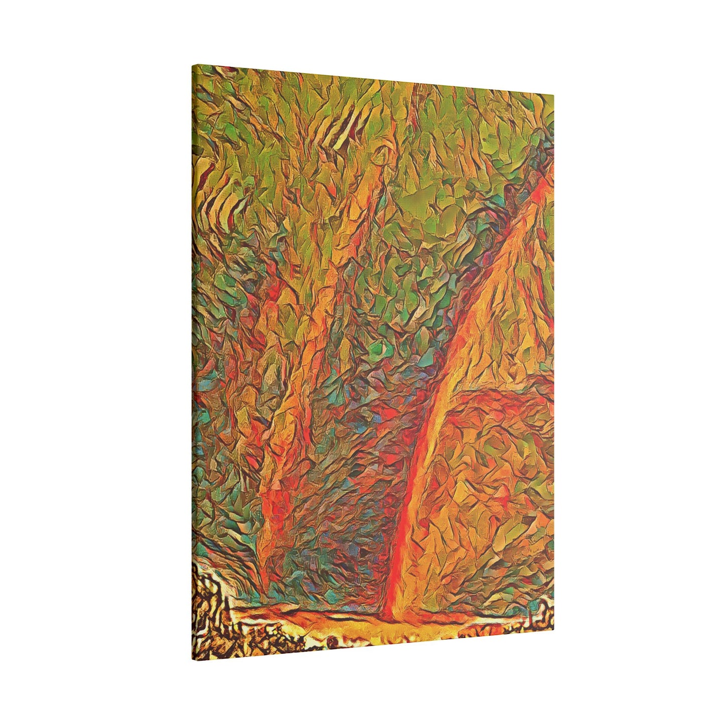 Canvas Print in Multiple Portrait Sizes from the Rainbow Series at Intriguing Vistas