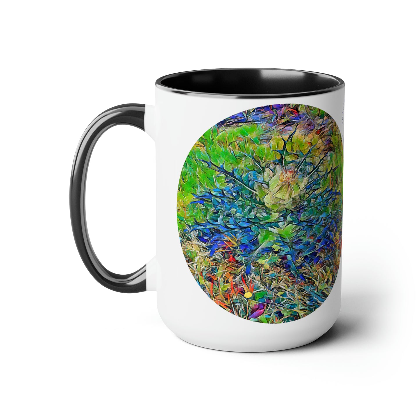 Intriguing Vistas™ Scenery Series Two-Tone Coffee Mugs, 15oz