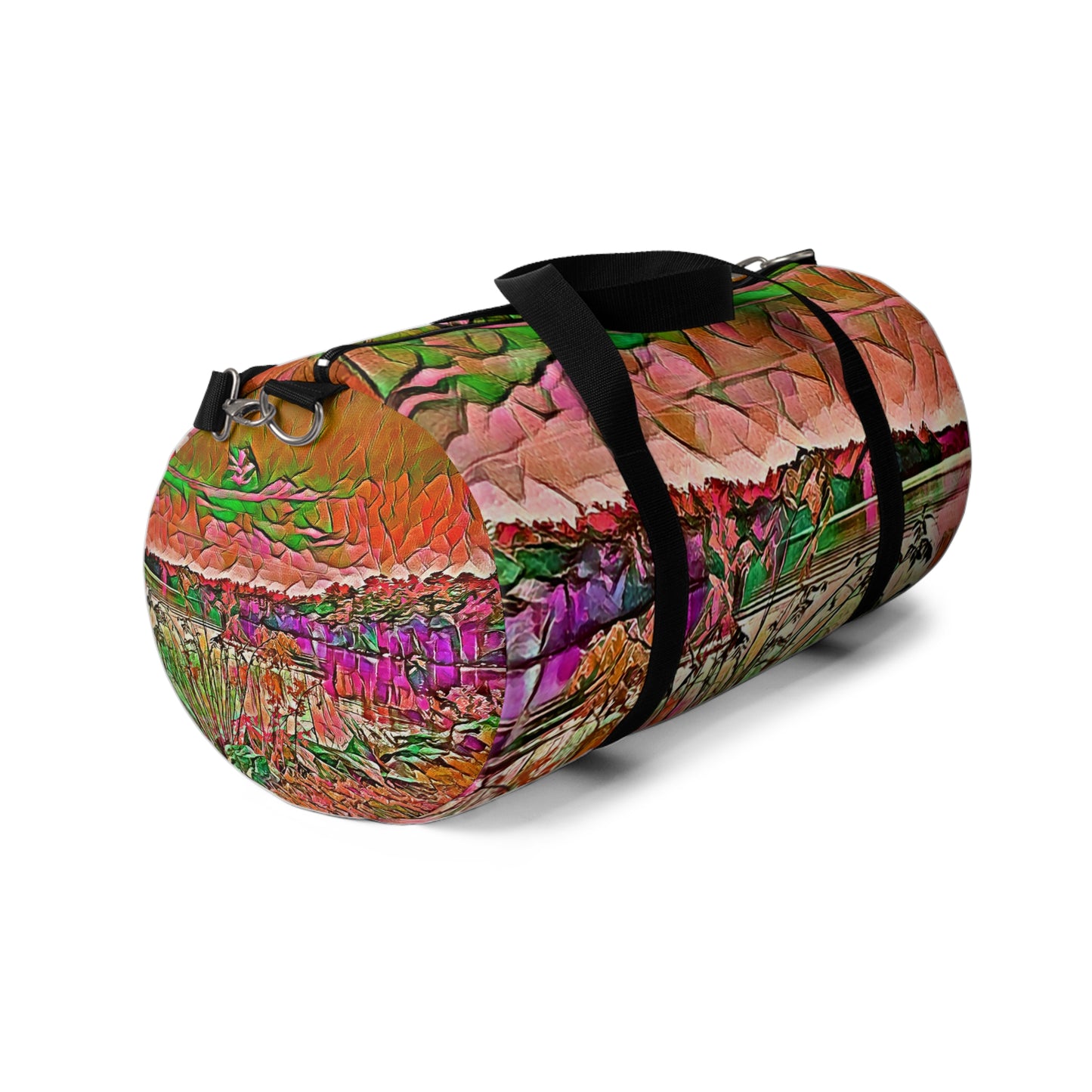 Custom Duffel Bag available in two sizes from the Scenery Series at Intriguing Vistas