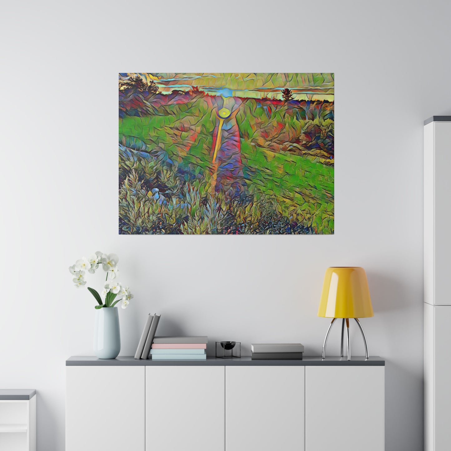 Canvas Art Print in Multiple Landscape Sizes from the Sunset Series at Intriguing Vistas