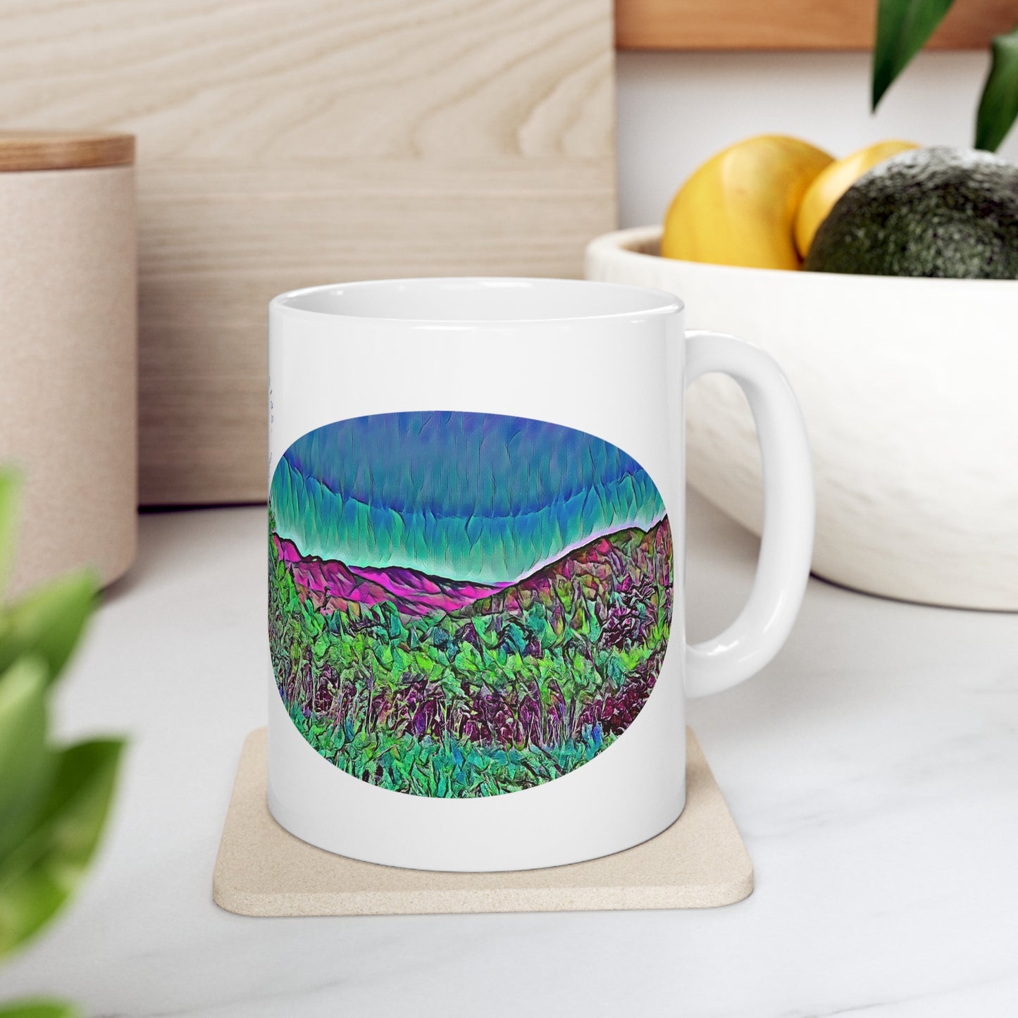 Intriguing Vistas™ Scenery Series Ceramic Mug 11oz