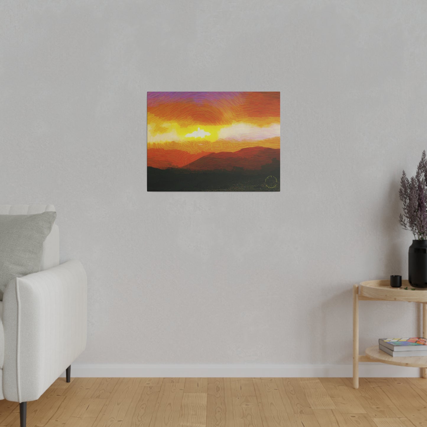 Intriguing Vistas™ Sunset Series Matte Canvas Print in 12 Landscape Sizes!!