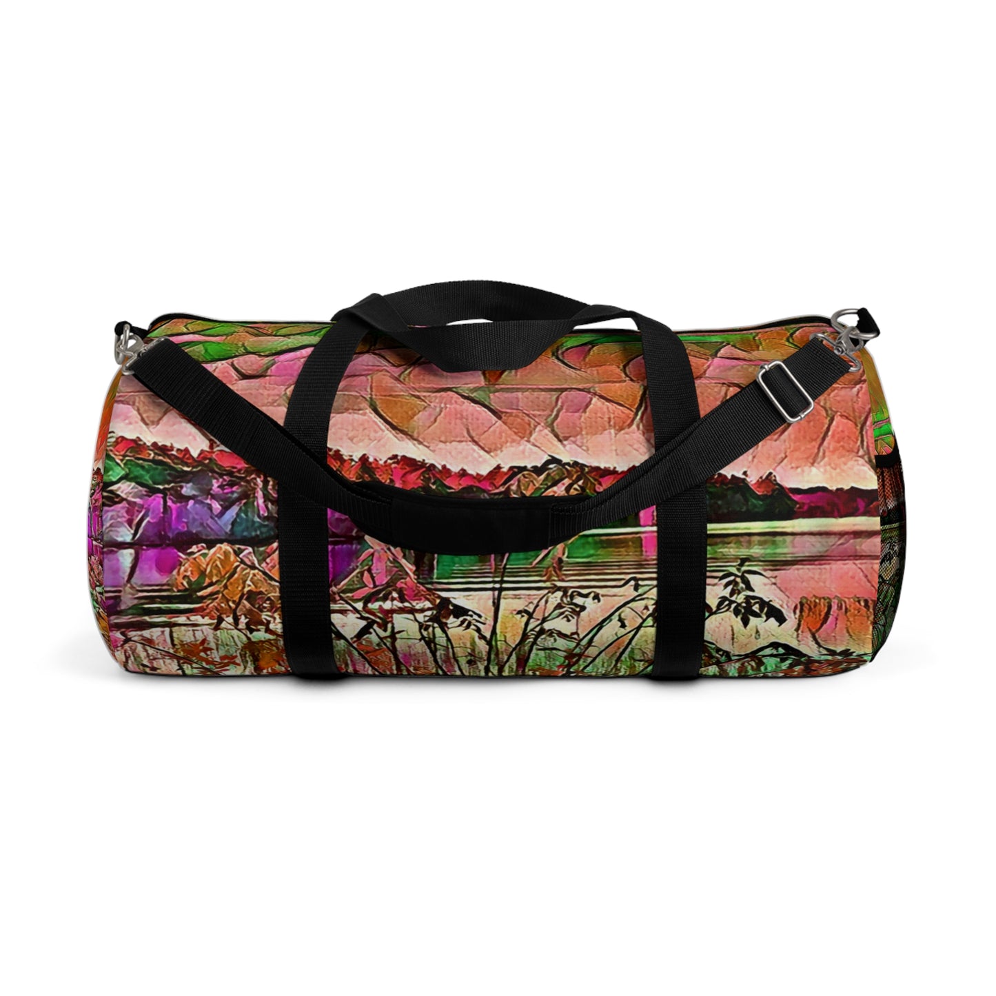 Custom Duffel Bag available in two sizes from the Scenery Series at Intriguing Vistas