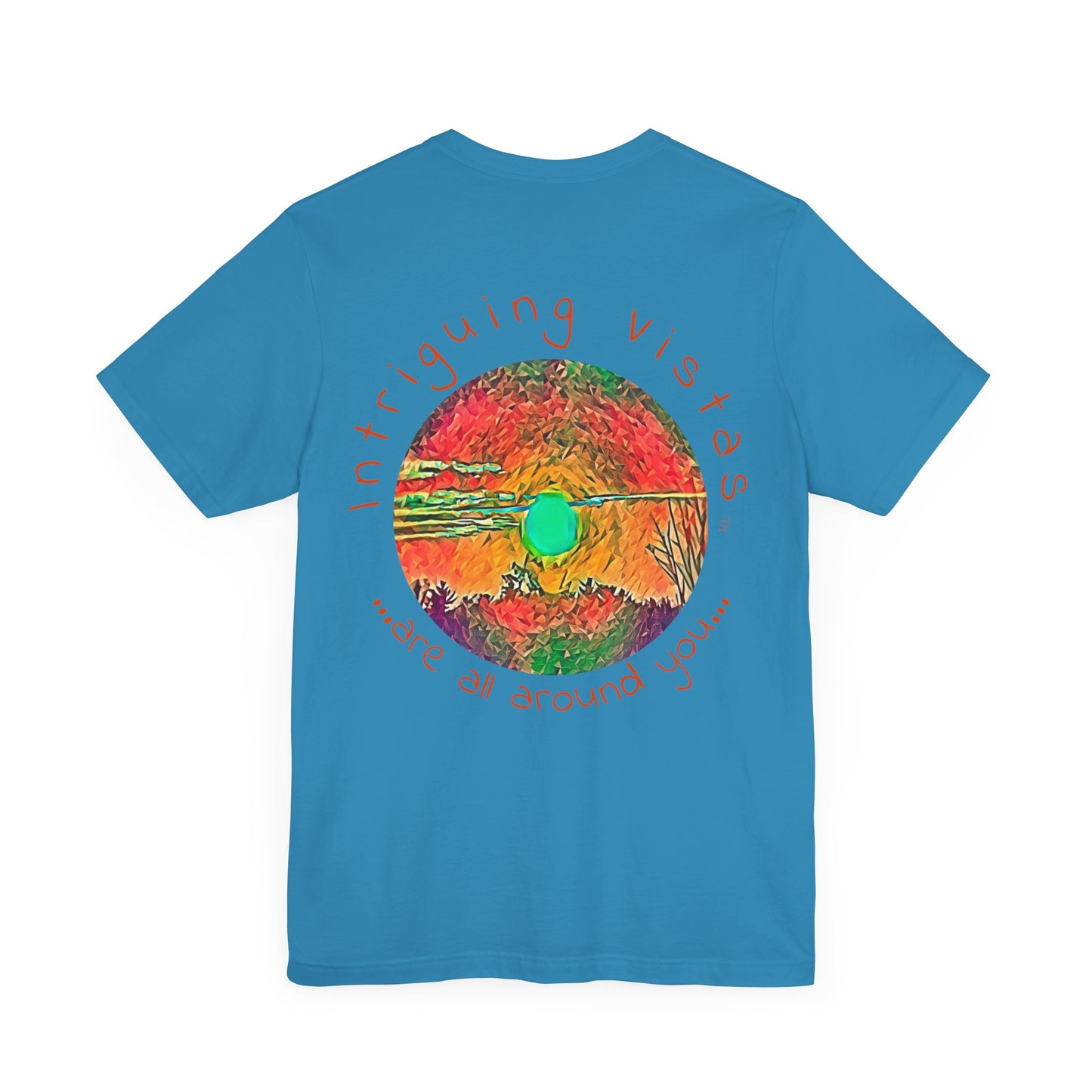 Intriguing Vistas™ Sunset Series Unisex Jersey Short Sleeve Tee